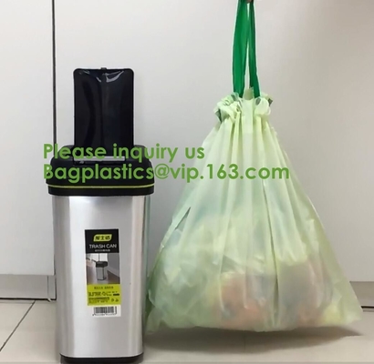 Custom Cornstarch 100% Compostable Biodegradable Trash bag,PLA compostable plastic fresh vegetables packaging bag PBAT