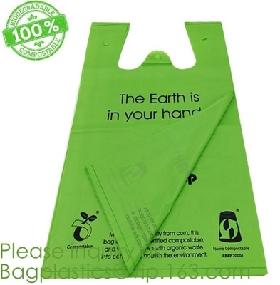 Kitchen Biodegradable Compost Bags Gallon Drawstring Trash 55 Gallon