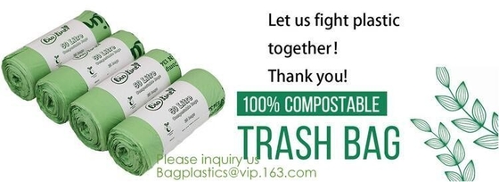 Eco Friendly Biodegradable Compost Bags Made From Cornstarch