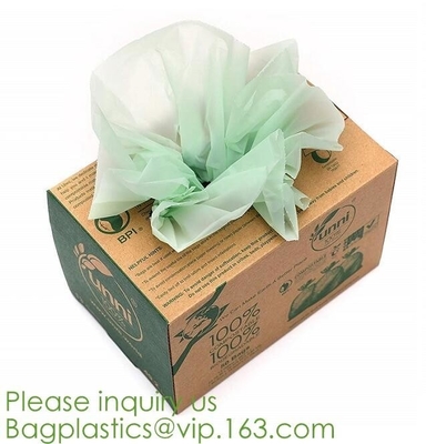 Hospital Medical Custom Printed Plastic Scented Compostable Bio Degradable Garbage Bags With Logo,bagease bagplastics