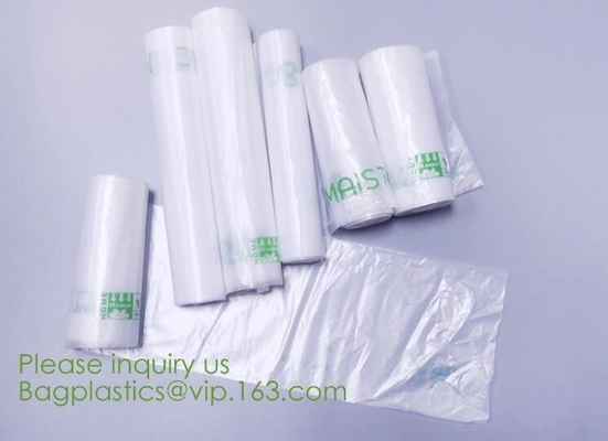 Hospital Medical Custom Printed Plastic Scented Compostable Bio Degradable Garbage Bags With Logo,bagease bagplastics