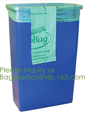 Compostable Recyclable Clear Poly Bags Custom Logo OPP Material Plastic Self Adhesive Seal Garbage Bag bagease bagplasti