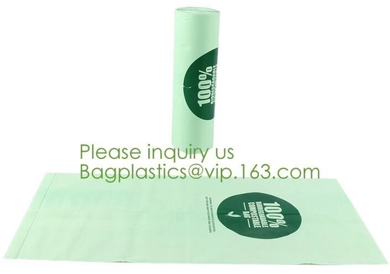 Drawstring Drawtape liner sacks, sachets, closure,shopping biodegradable compostable clear plastic grocery shopping bag,