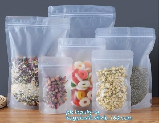 poly zip bags leakproof plastic slider zipper bags for packaging, slider Zip lockkk printed pvc zipper bags, quad sealed sl