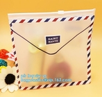 slider Ziplockk PVC cosmetic bag promotional custom printed plastic bag, Eco-friendly frosted clear pvc plastic garment b