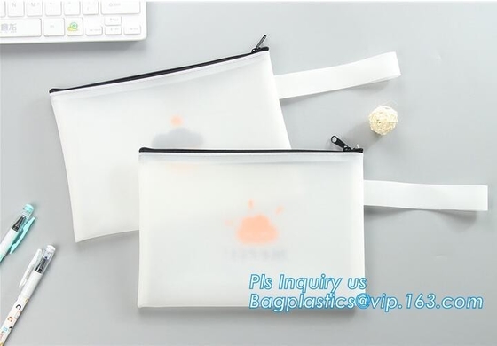 Zip Top Custom Printing Eco Friednly Slider Zip lockkk Bag, slider zipper pvc pouch clear vinyl pvc Zip lockkk bag