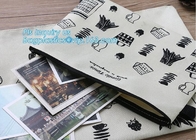 Pencil Case Cosmetic Bag Stationery Material School Supplies pencil box pen bag, zipper canvas pencil bag for students