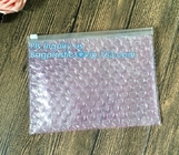 Slider Ziplockk Bubble Bag/ China Manufacturer Custom Printed Bubble Bag, Slider bubble bag, Reclosable With custom Bubb