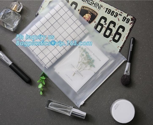 pencil packing slider zipper pvc plastic bag, student/children traveling EVA bag, Cosmetic Pouch good quality with zippe