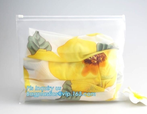 pencil packing slider zipper pvc plastic bag, student/children traveling EVA bag, Cosmetic Pouch good quality with zippe