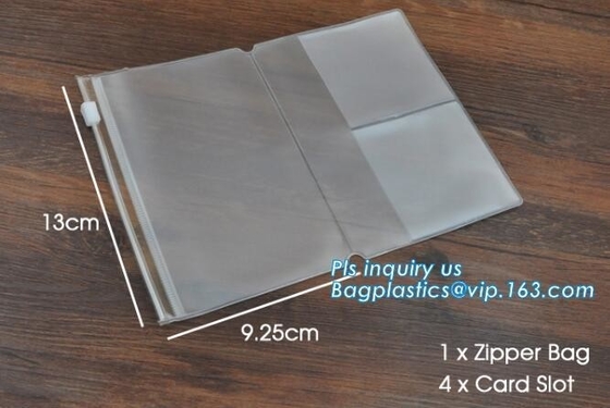 stationery handle bags with slider zipper, slider zipper bag plastic bag with zipper/pvc zipper lock slider bag/resealab