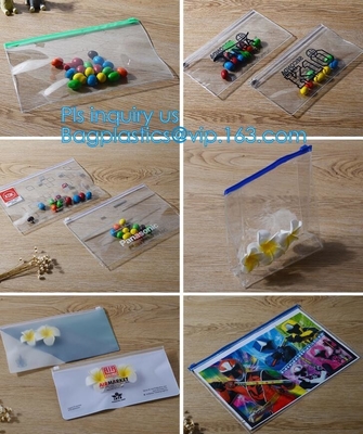 plastic slider garment bag, packaging for shirts/clothing/underwear, Zip lockkk slider travel toothbrush toothpaste bag