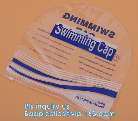 Cosmetic Zip lockkk clear bubble bags/Hot sale Slider Zipper Bag, slider hook hanging zipper bag, Slider Zipper PVC Pencil