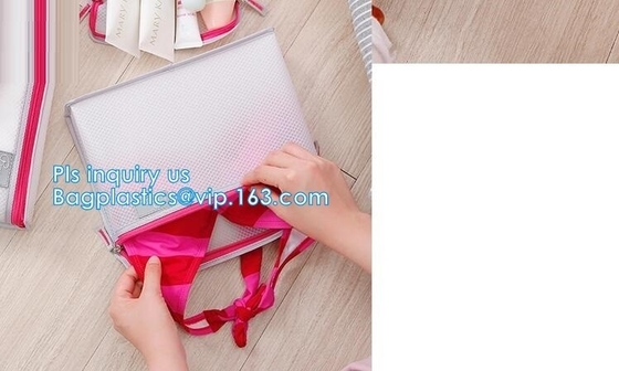 multifunction travel bag in bag women mesh bag, EVA Mesh pouch customized Cosmetic Makeup Bag toiletry bag