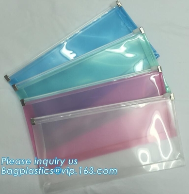 Office Document Hanging Hook Bag PP Stationery Products A4 File Folders