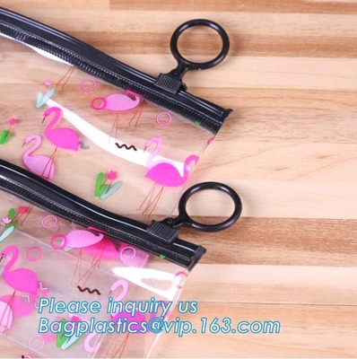 Daily beauty items brush bag toilet slider Zip lockkk makeup bag pvc, PVC EVA Cosmetic/gift Bag PVC EVA Ice /Wine Bag PVC S