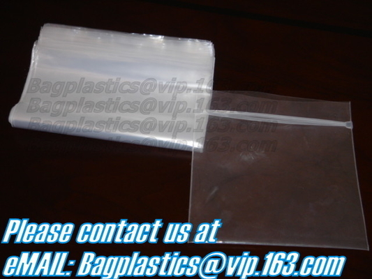 Open Strip slide lock plastic Saddle pack zipper bags, Snack, Sandwich, XL Sandwich, Pint, Quart, Gallon sizes, minigrip