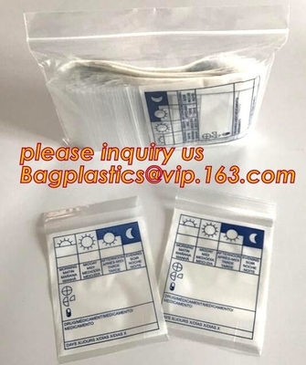 LDPE Medical Zip Lock Bag/ Medical Zipper Bag/PE transparent Zip lockkk bag, Medical Zip Lock Poly bag / Small Zipper Plast
