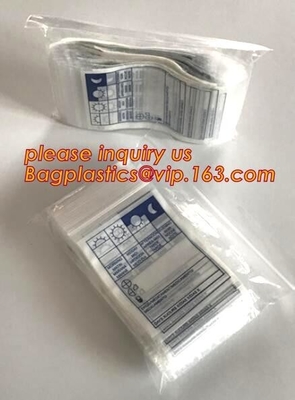 LDPE Medical Zip Lock Bag/ Medical Zipper Bag/PE transparent Zip lockkk bag, Medical Zip Lock Poly bag / Small Zipper Plast