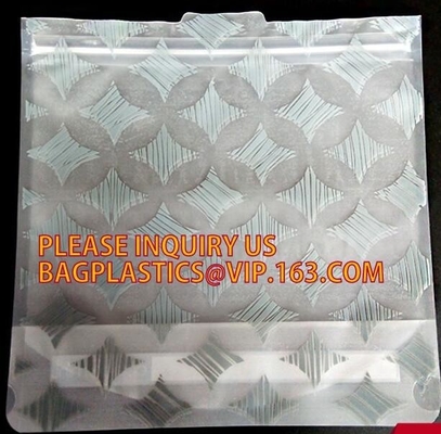 LDPE/PP Custom Printed Zip Lock Self Seal Plastic Bag/Zipper Pouch For Garment And Gift Packaging, side seal pp plastic