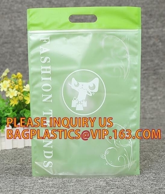 Zipper Cosmetic Bags Large Cloth Transparent Zipper Bags,  sealable children-proof packaging bag tablet capsule bag smal