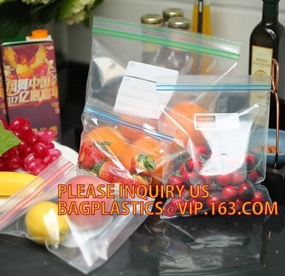 healthy food reclosable Zip lockkk bags in color box, 100 Count Colored Box Packing 2 Mil Poly Zip lockkk Bag for US Market