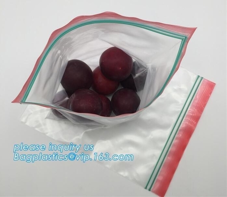 Low Price, HIgh Quality Grip Seal Bags, Zip lockkk Plastic Grip Seal Bag Transparent Food Stand Up Packaging Zipper Pouches