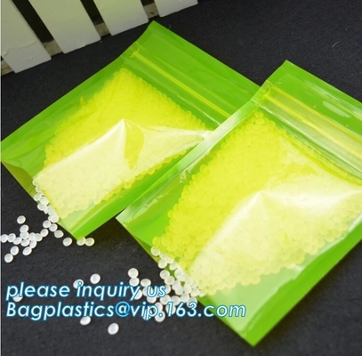 Flexible food Packaging 8 sides sealed flat bottom gusset bag, Professional Production Plastic For Medication Zip lockkk Zip