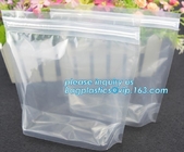 Flexible food Packaging 8 sides sealed flat bottom gusset bag, Professional Production Plastic For Medication Ziplockk Zip
