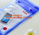 Custom printed phone accessories plastic pvc zipper bag, PVC Waterproof Phone Pouch,Phone Waterproof Bag With A Luminous