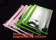 PVC Mesh File Packing Bag Plastic Mesh Zip Top File Pencil Bag PVC Packing Paper Bag