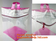 Custom made all kinds transparent plastic make up bag clear pvc cosmetic bag for women, new fashion eco-friendly cheap w
