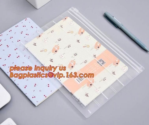 custom clear a4 a5 pu pvc plastic document bag,Custom Imprint Clear Zipper PVC Mesh Bag A5 Document Bag PVC File Folder