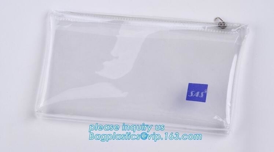 Biodegradable custom colored airline travel clear PVC toiletry bag,Folding Travel Toiletry Bag Kit Bag, SAS bag, SAS LTD