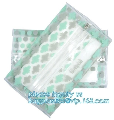Biodegradable BUTIPOD bag, portable travel Zip lockkk baby wipe wet tissue bag, dispenser case packaging, tissue packaging