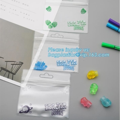 Top grade zip lock clear PVC anti-oxidation Jewelry bag/ jewelry packaging PVC oxidation resistance plastic bag with zip