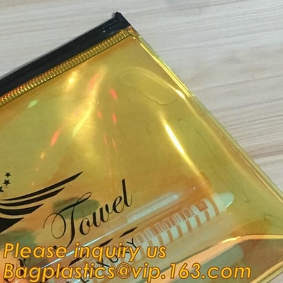 Holographic Color Bag Neon Bag Clear Pvc Cosmetic Make Up Bag in Rainbow,Promotional Ladies Girls Gift Bright Neon Candy