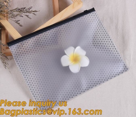 factory office use slider zip lock document bag vinyl plastic PVC bag,document bag with zipper cosmetics offices supplie