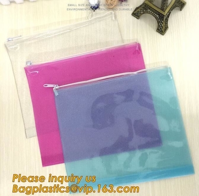 File Holder Stationery Document Bag School Supply File Folder Bag,document bag plastic zipper bag with good price pack