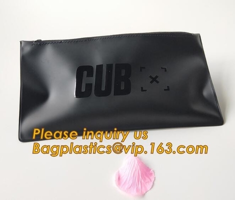 clear pvc zipper toiletry bag travel document stationery bag,office supplies PVC tarpaulin mesh document bag with waterp