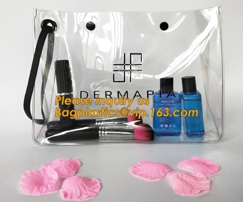 A5 full color print PP/PVC document bag with zipper lock file folder bag,soft PVC office file document bag with zipper
