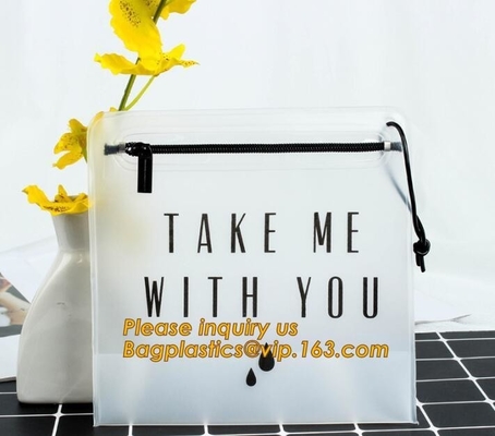 Factory direct15 Pcs A4 Size File Bags 5 Colors Waterproof PVC Bag Document Organizer and Office Stationery Storage