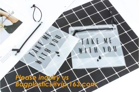 Factory direct15 Pcs A4 Size File Bags 5 Colors Waterproof PVC Bag Document Organizer and Office Stationery Storage