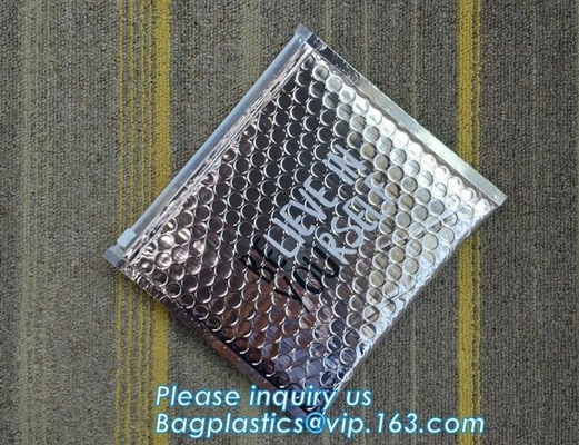 ew Product Zip lockkk Reusable Pe Bubble Packing  Zipper Pink Bag, reclosable, slider zipper seal, Zip lockkk metallic bubble b