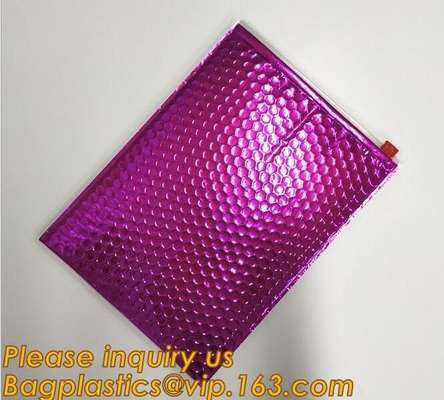 Big Discount Custom Printed Air Bubble Bag, Factory Directly Slider Zip lockkk Bubble Bag,Bubble Zipper Bag Kraft Bubble Ma