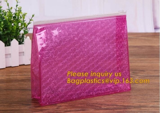 Wholesale Price Anti Shock Plastic PE Material Mailer Slider Air Zip lockkk Bubble Bag,Bubble Zip lockkk bag/bubble slider bag