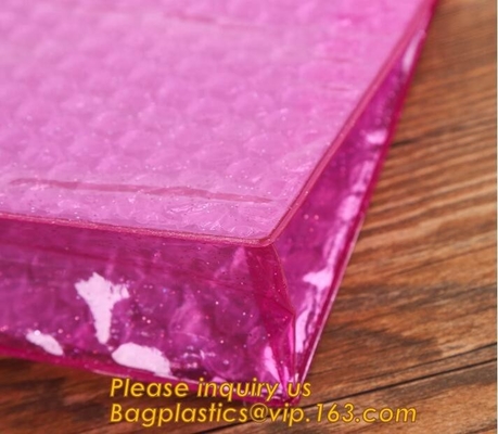 Wholesale Price Anti Shock Plastic PE Material Mailer Slider Air Zip lockkk Bubble Bag,Bubble Zip lockkk bag/bubble slider bag