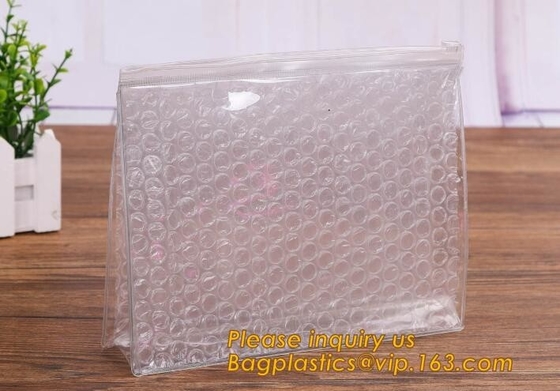 Wholesale Price Anti Shock Plastic PE Material Mailer Slider Air Zip lockkk Bubble Bag,Bubble Zip lockkk bag/bubble slider bag