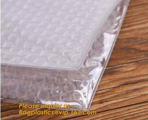 Wholesale Price Anti Shock Plastic PE Material Mailer Slider Air Zip lockkk Bubble Bag,Bubble Zip lockkk bag/bubble slider bag