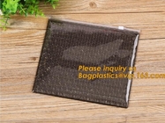 Mini small pouches Zip lockkk bags with slider zip plastic bags zipper bubble mailers with laser film/custom design bagease